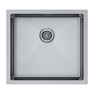 Мойка нерж. сталь GERBERG 48 UNI, PM254844-BS, брашированная нерж.сталь, 480х440мм, Paulmark