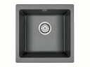 Мойка GERA 50, IT-GRANIT, PM104546-DG, графит, 445х460, подст. мон. Paulmark