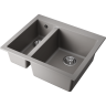 Кухонная мойка Omoikiri Bosen 59-2-GR Tetogranit/leningrad grey
