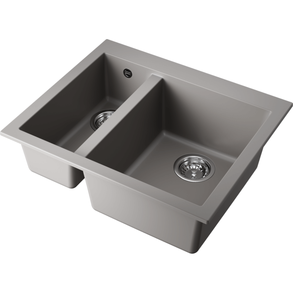 Кухонная мойка Omoikiri Bosen 59-2-GR Tetogranit/leningrad grey