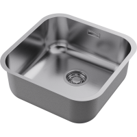 Кухонная мойка Omoikiri Omi 44-U/I Quadro-IN нерж. сталь/нержавеющая сталь