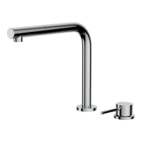 Смеситель для кухни Omoikiri Nara-S-C латунь/хром