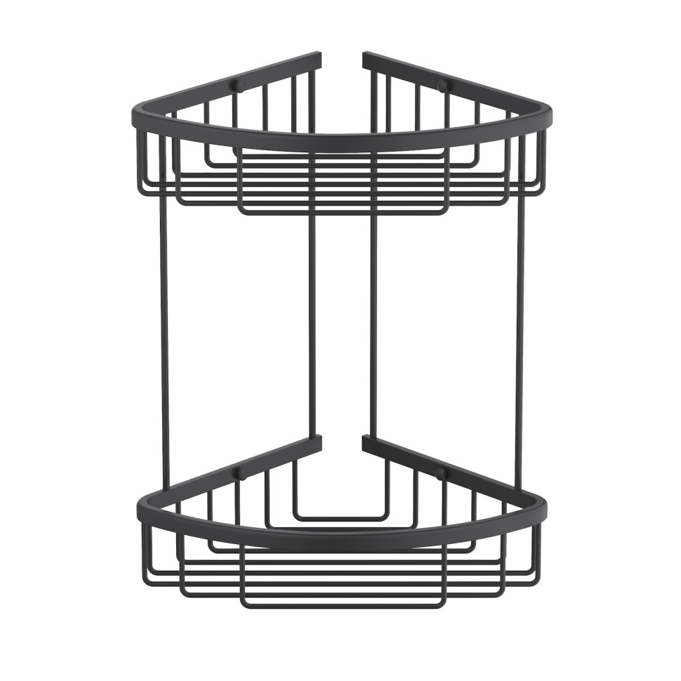 Полка угловая двойная Timo Saona 13082/03 черный
