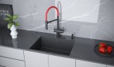 Гибкий излив для смесителей Ma213188/Gr213888, I888-FI красный, Paulmark