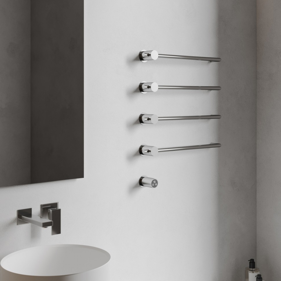 Полотенцесушитель электрический ABBER Charme AH4004 хром