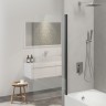 Душевая шторка RIVER S Black 800
