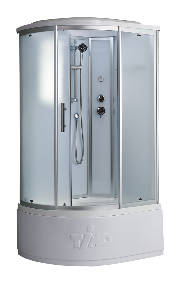 Timo Standart Т-6610 Silver R душевая кабина 110*85*220, турецкая баня хамам