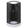 Душевая кабина Niagara Classic NG-6501-14BK (90х90х200) средний поддон(26см),черный,стекло тонированное,4 места