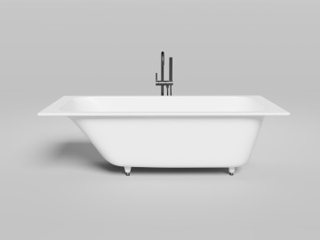 Ванна встраиваемая ORLANDA KIT 180x80 покраска по RAL полностью S-Sense Матовое