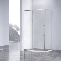 Душевой уголок Slim-N VSR-4SNP1011CL, 1100*1000, хром, стекло прозрачное