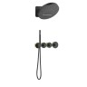 Душевая система встроенная с термостатом Timo Saona SX-2329/03SM черный