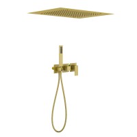 Душевая система встроенная Timo Selene SX-2129/17SM золото матовое