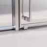 Душевая дверь раздвижная Premium Prato 300 CH-R, 1700х2000, хром, стекло прозрачное