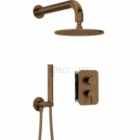 Набор для душа скрытого монтажа, со смешивающим BOXом - с верхним душем