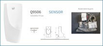 Подвесной сенсорный писсуар Gid Q9506 91111 белый 34.5x39x78