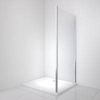 Боковая панель BelBagno LUCE-80-FIX-C-Cr
