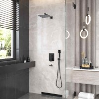 Душевой комплект BERGES VENTAS 3S BLACK, черный матовый