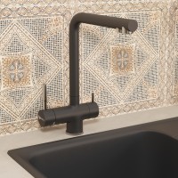 Смеситель для кухни Uperwood UPD-005-01 сатин/уголь