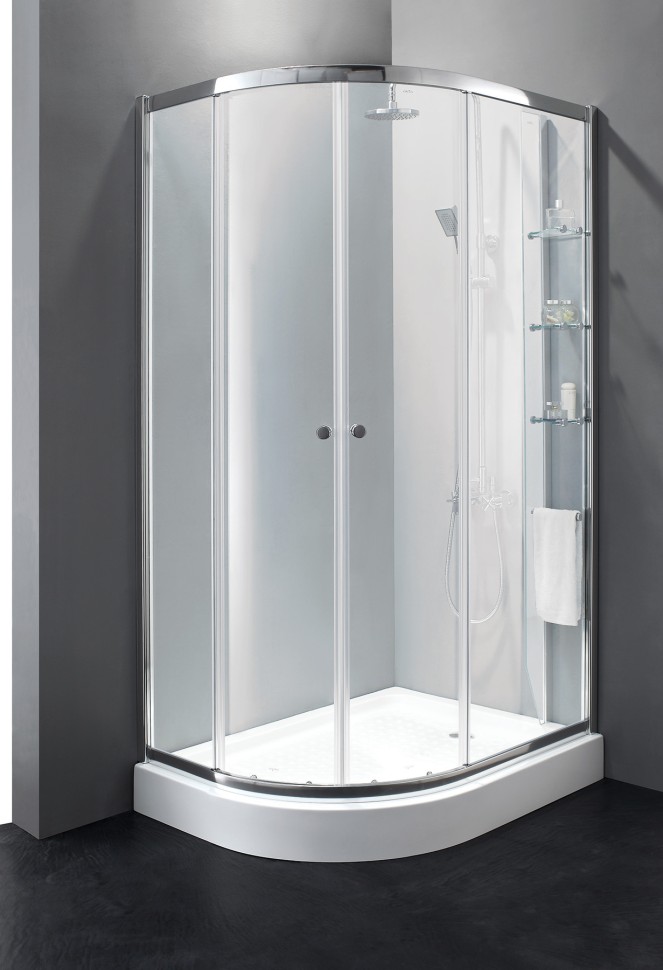 Душевой уголок CEZARES ANIMA-W-RH-2-120/100-P-Cr-L