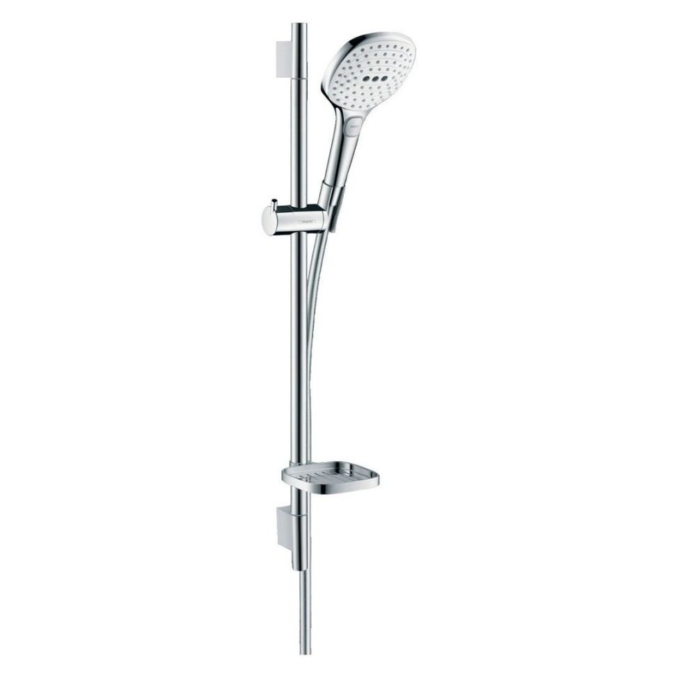 Душевой гарнитур Hansgrohe Raindance Select 120 3jet 65, 26620400 белый/хром