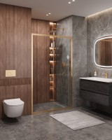 Душевая дверь CEZARES MOLVENO-BF-1-120-C-BORO-IV