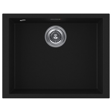 Мойка GRATO 56, ULTRAGRANIT, PM865644-BLM, BLACK, 560х435 мм, Paulmark
