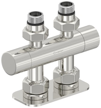 Вентиль прямой EU50 (2 х G 1/2" НР х G 3/4" НГ)