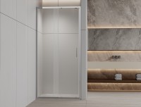 Душевая дверь Rapid-N VDS-3RN12/13CL, хром, стекло прозрачное