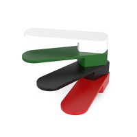 Ручка смесителя Demm ELITE, цвет красный FINISH  