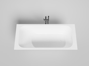 Ванна встраиваемая ORLANDA KIT 180x80 покраска по RAL полностью S-Stone Матовое