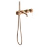 Смеситель встроенный для ванны с душем Timo Saona 2314/19YSM розовое золото
