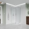 Душевой угол Veconi Evo 200 CH, 900х900x1950, хром, прозрачное стекло
