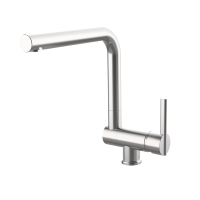 Смеситель для кухни GRB KITCHENS 535993 складывающиеся, однорычажный, никель  