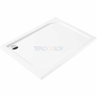 Акриловый душевой поддон, прямоугольный, 100x90 см