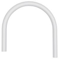 Гибкий излив для смесителей Ma213188/Gr213888, I888-WH белый, Paulmark