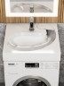 Раковина над стиральной машиной Uperwood Comforty 60х60х11 см, белая глянцевая