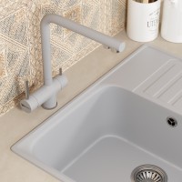 Смеситель для кухни Uperwood UPD-005-02 сатин/туман