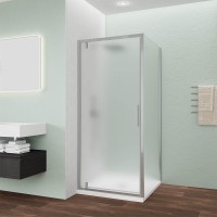 Душевой угол Veconi Ottimo P30SP CH, 700х1000х1900 хром, стекло матовое