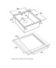 Мойка нерж. сталь VISTA 38, PM904438-BS, брашированная нерж.сталь, 380х440мм, Paulmark