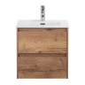 База под раковину подвесная BelBagno KRAFT-500-2C-SO-RT Rovere Tabacco