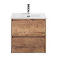 База под раковину подвесная BelBagno KRAFT-500-2C-SO-RT Rovere Tabacco