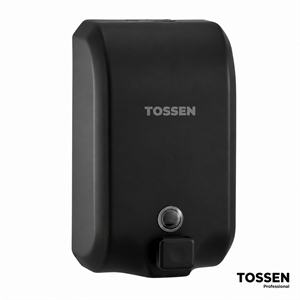 TOSSEN MN-2500 MB - механический диспенсер жидкого мыла (коллекция «Матовый чёрный»)