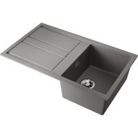 Кухонная мойка Omoikiri Kitagawa 86-GR Artceramic/leningrad grey