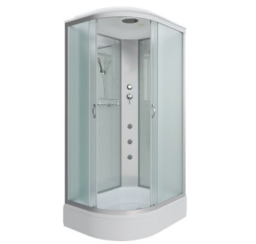 Душевая кабина Niagara Classic NG-33084-14RG (100х80х215) средний поддон(26см),стекло матовое,4 места