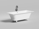Ванна встраиваемая ORLANDA AXIS 170x75 S-Sense Глянцевое