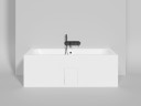 Ванна встраиваемая ORLANDA AXIS 170x75 S-Sense Глянцевое