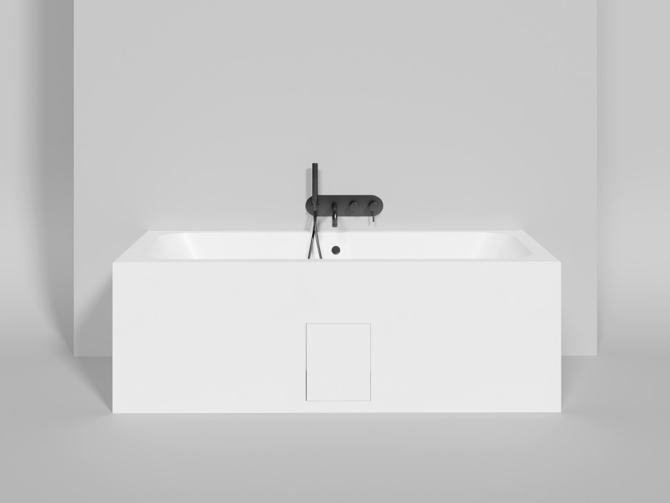 Ванна встраиваемая ORLANDA AXIS 170x75 S-Sense Глянцевое
