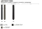 Смеситель однорычажный для биде BOSSINI AKI Z00708.073 c донным клапаном, цвет Чёрный матовый  