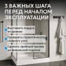 Душевой поддон ABBER AD3C159 150х90 прямоугольный, акриловый, белый