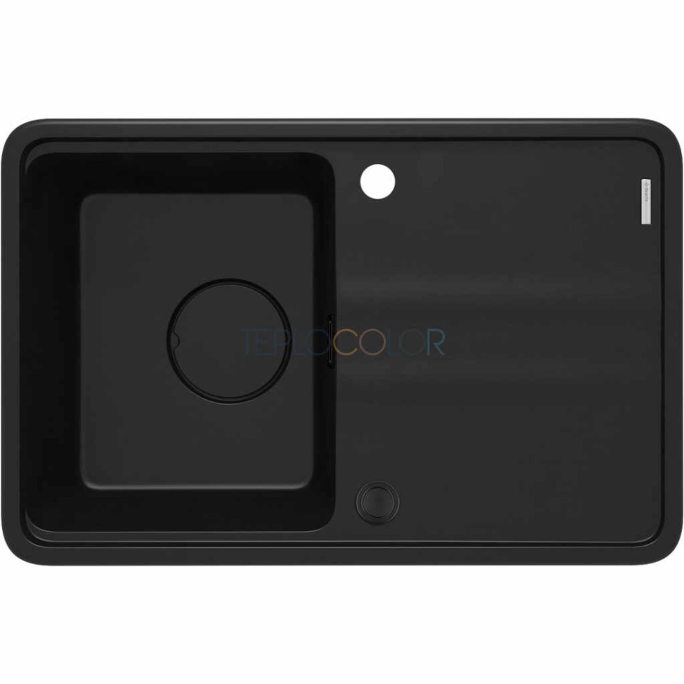 Гранитная мойка, 1-чаша с осушкой